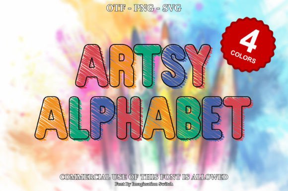 Artsy Alphabet: Adding Vibrant Color to Your Creative Projects