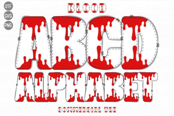 Blood: The Decorative Font with an Organic Edge