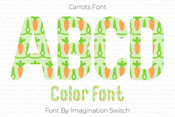 Carrots: A Colorful Typeface for Unforgettable Designs