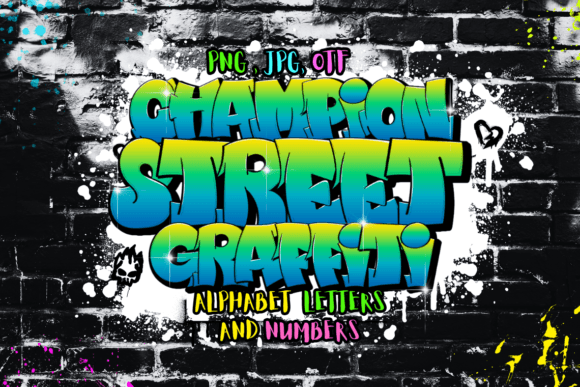 Champion Street Graffiti: Bold Font for Edgy Designs