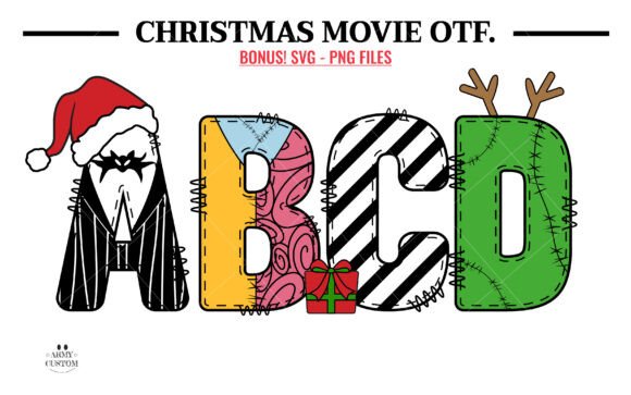 Christmas Movie Bundle: Festive Typography for Your Holiday Designs