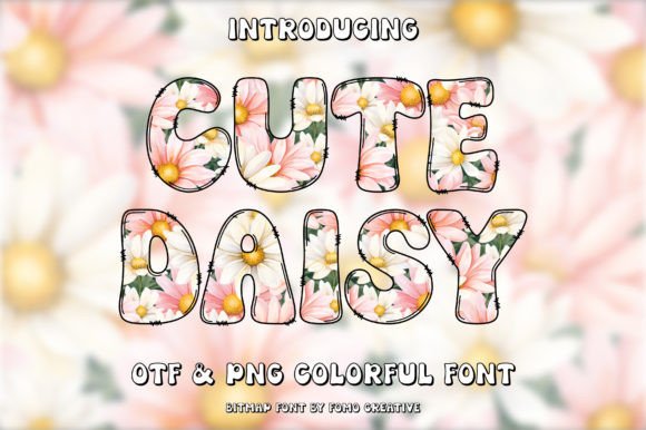 Designing with Cute Daisy: A Guide to Color Fonts