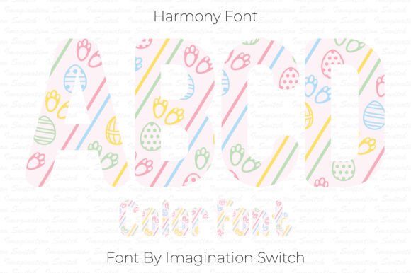 Discover Harmony: The Creative Font That Brings Color to Every Letter