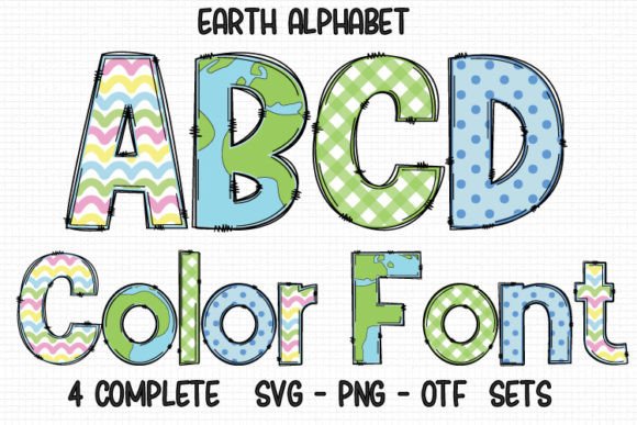 Earth Alphabet: A Typeface Rooted in Nature