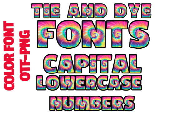 Embrace the Swirl: Unlocking Creativity with Tie Dye Typography