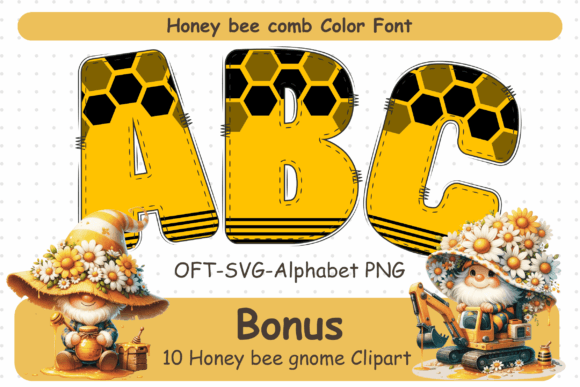 Honey Bee Comb: A Playful Font for Authentic Designs