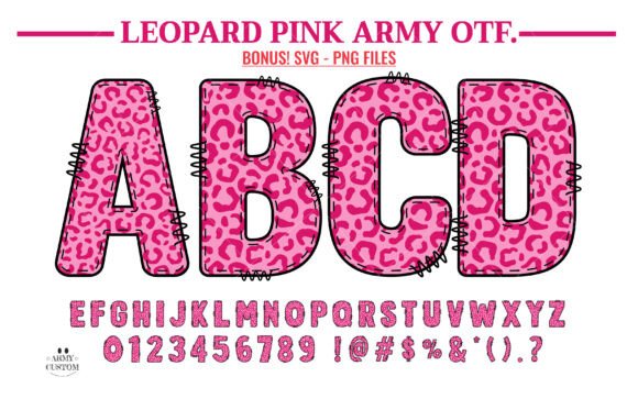 Leopard Pink Army: Bold Design for Untamed Brands