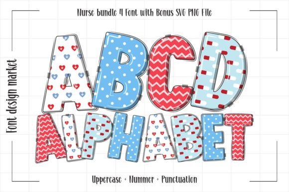 Nurse: A Playful, Colorful Typeface for Creative Projects