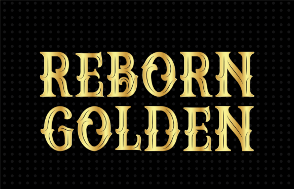 Reborn Golden: A Vintage Typeface for Modern Design