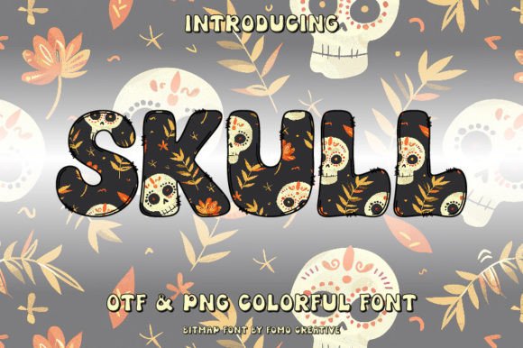 Skull: The Color Font That Adds Visual Depth