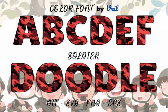 Soldier: A Creative Font for Playful and Artistic Projects