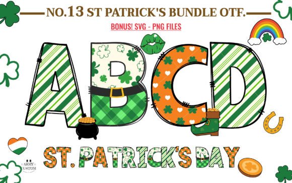 St. Patrick's Day Bundle: A Festive Font for Bold Designs