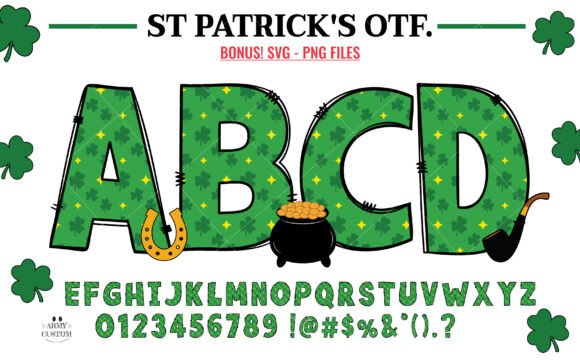St. Patrick's Shamrock: A Font for Festive and Authentic Designs